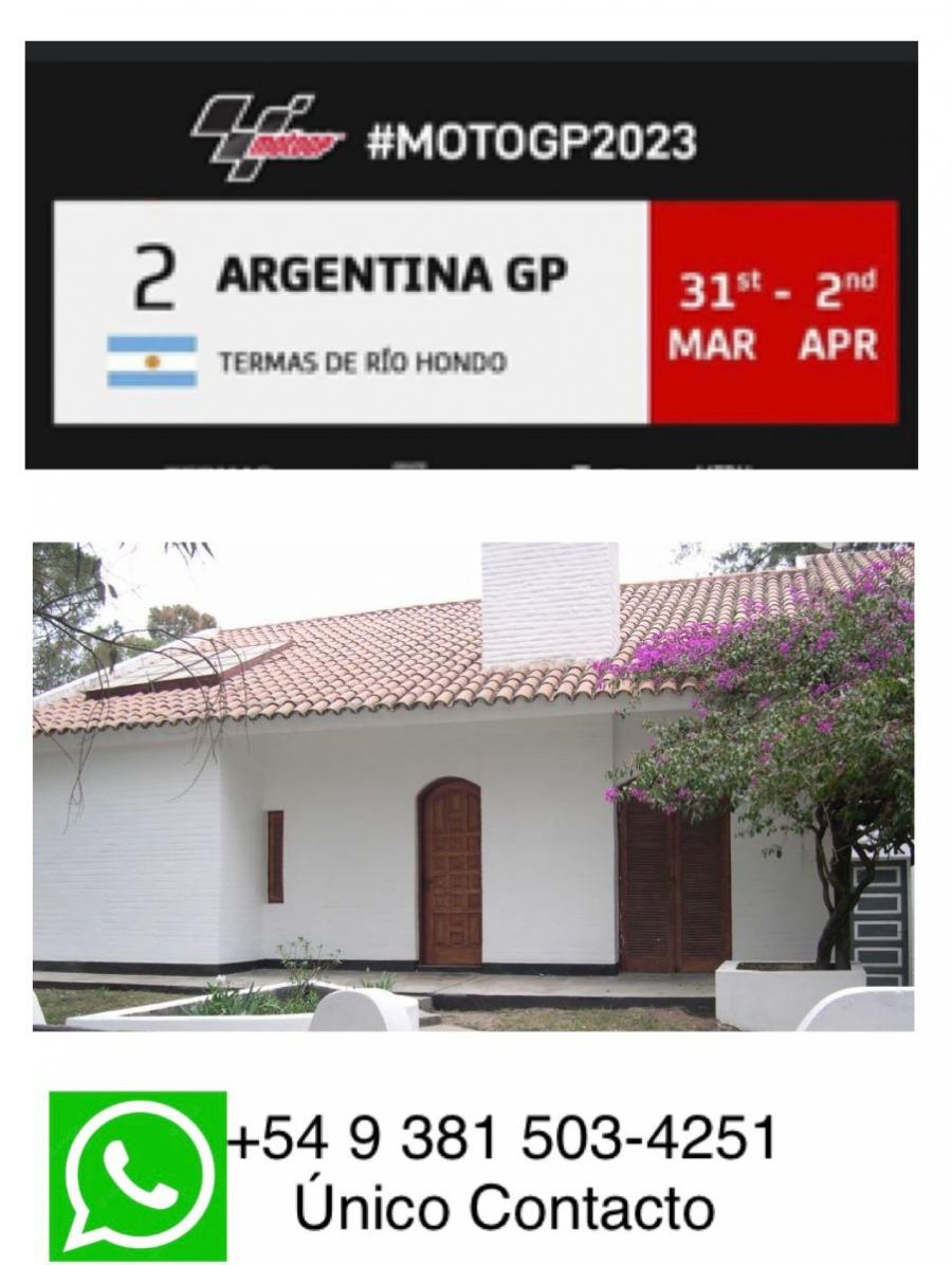 Foto Casa en Alquiler por temporada en Villa de El Lago/ Autodromo, Rio Hondo, Santiago del Estero - CAT51815 - BienesOnLine