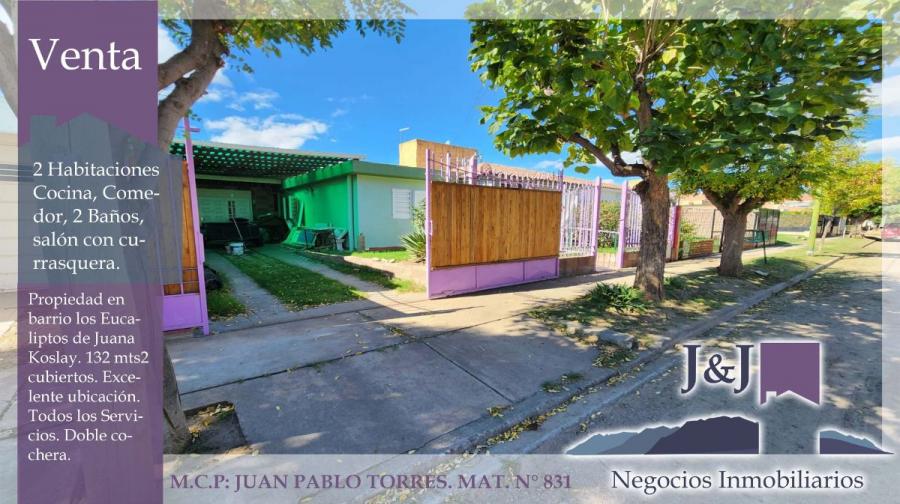Foto Casa en Venta en Juana Koslay, San Luis - U$D 70.000 - CAV114573 - BienesOnLine