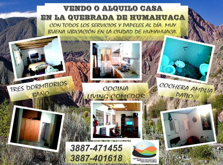 Foto Casa en Venta en Quebrada de Humahuaca, Jujuy - CAV97153 - BienesOnLine