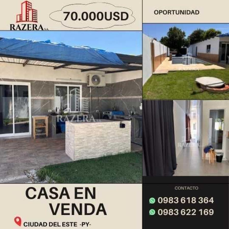Foto Casa en Venta en CIUDAD DEL ESTE, Alto Paran - U$D 70.000 - CAV2171 - BienesOnLine