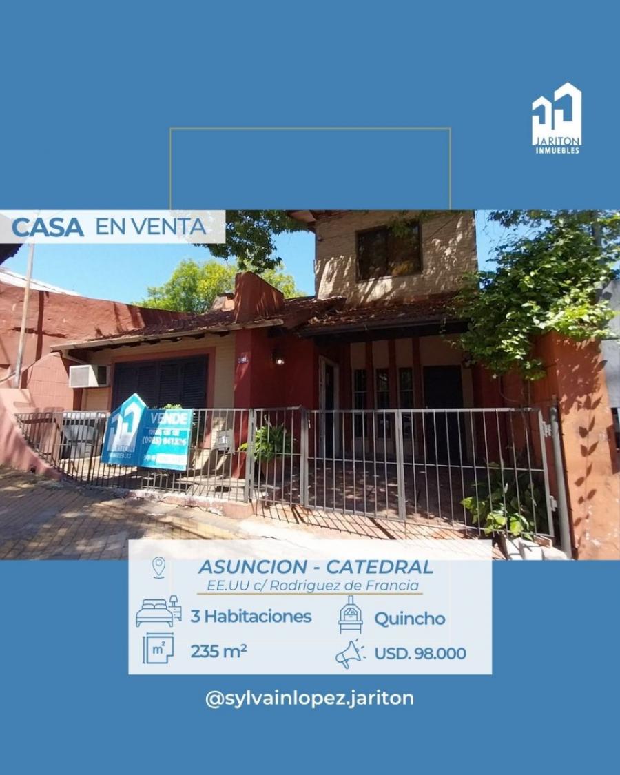 Foto Casa en Venta en Catedral, Asuncin - U$D 98 - CAV2083 - BienesOnLine