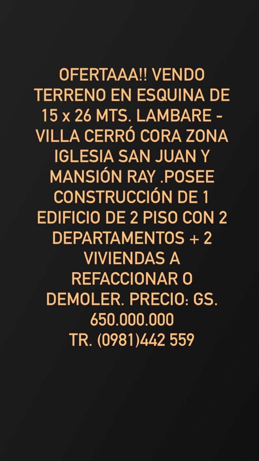 Foto Casa en Venta en VILLA CERRO VORA, Lambaré, Central - G 650.000.000 - CAV2569 - BienesOnLine