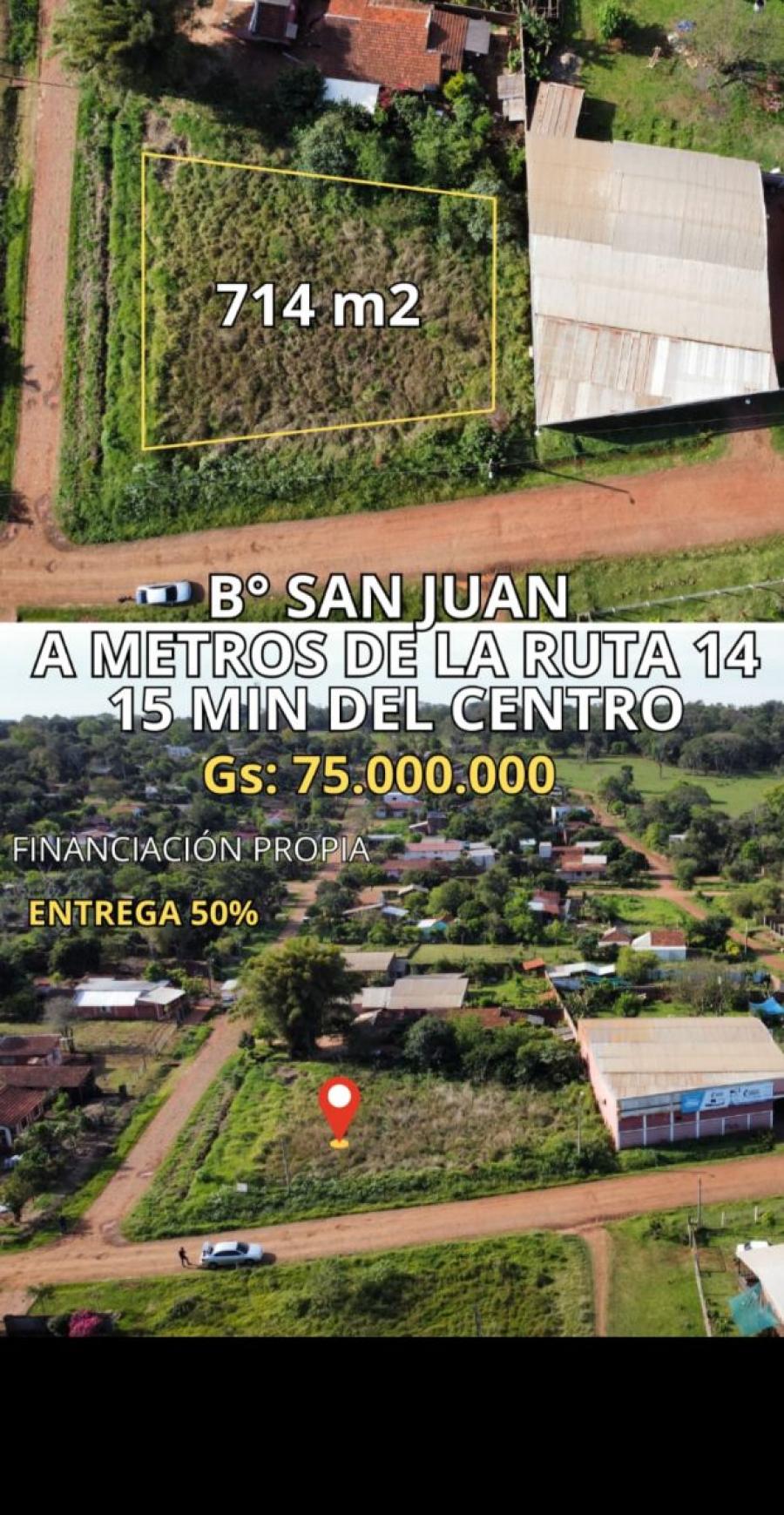Foto Terreno en Venta en Cambyretá, Itapúa - G 75.000.000 - TEV2396 - BienesOnLine
