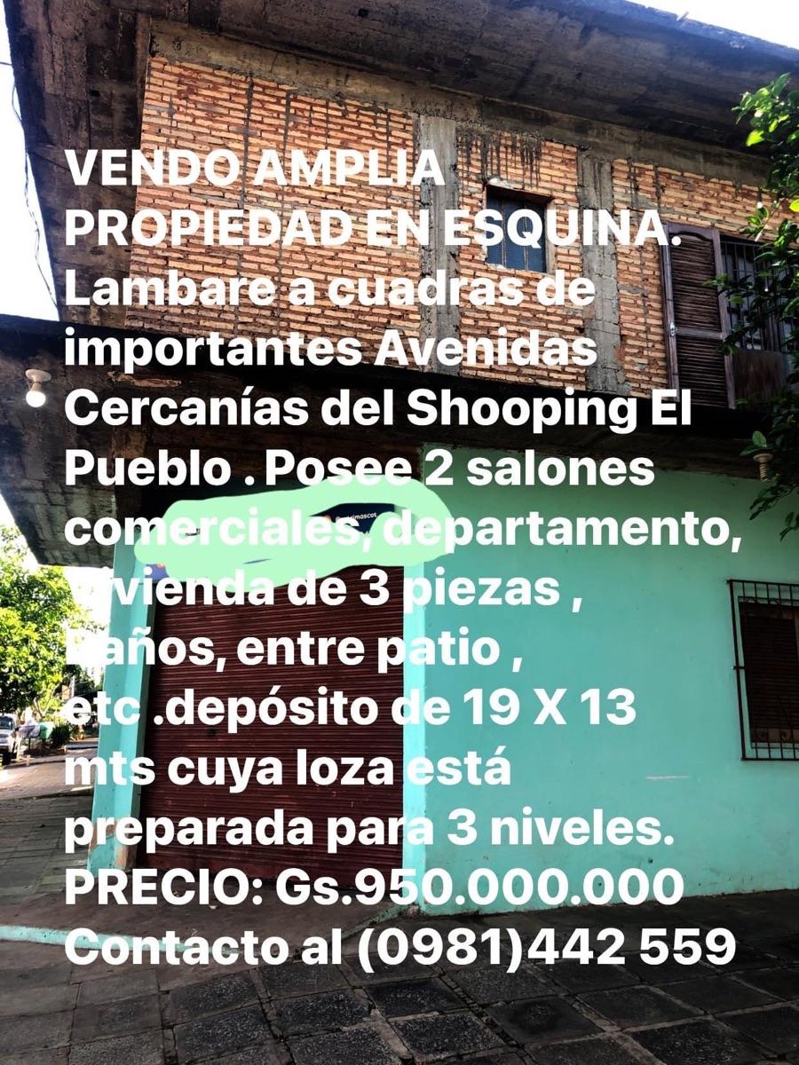 Foto Casa en Venta en Yta Yvate, Lambaré, Central - G 900.000.000 - CAV1771 - BienesOnLine