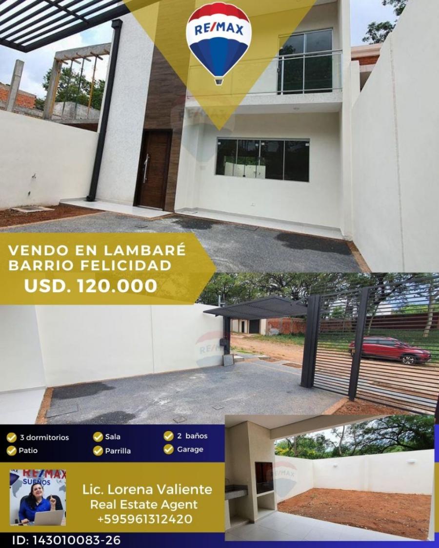 Foto Duplex en Venta en FELICIDAD, Lambaré, Central - U$D 120.000 - DUV1898 - BienesOnLine
