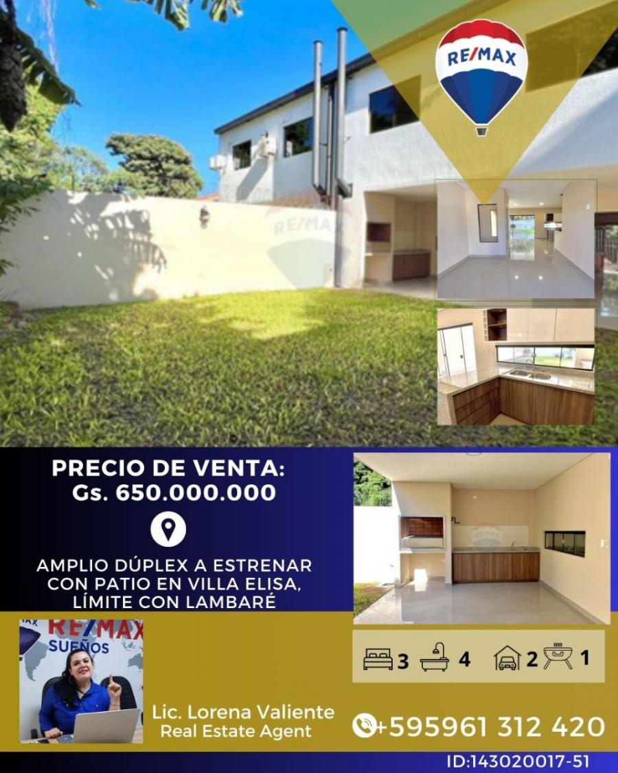 Foto Duplex en Venta en Villa Bonita, Villa Elisa, Central - G 650.000.000 - DUV2029 - BienesOnLine