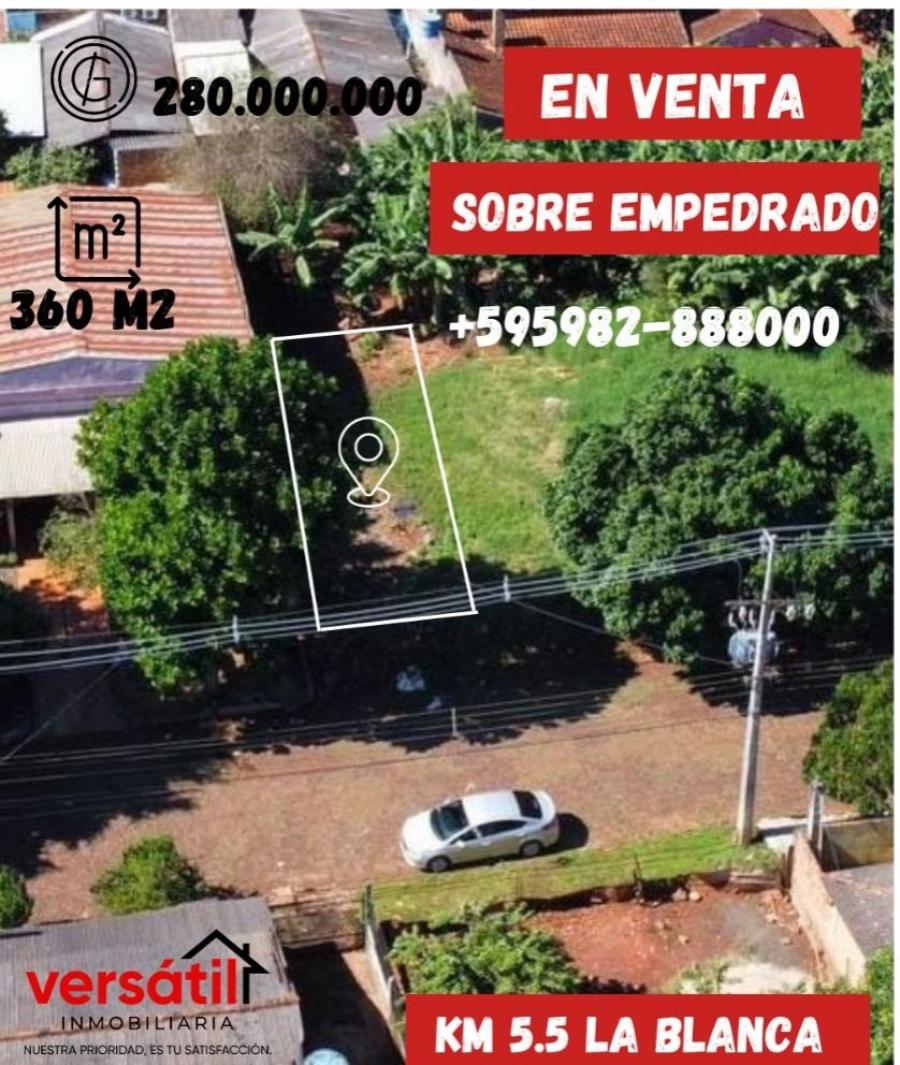 Foto Terreno en Venta en La Blanca, Ciudad Del Este, Alto Paran - G 280.000.000 - TEV1801 - BienesOnLine