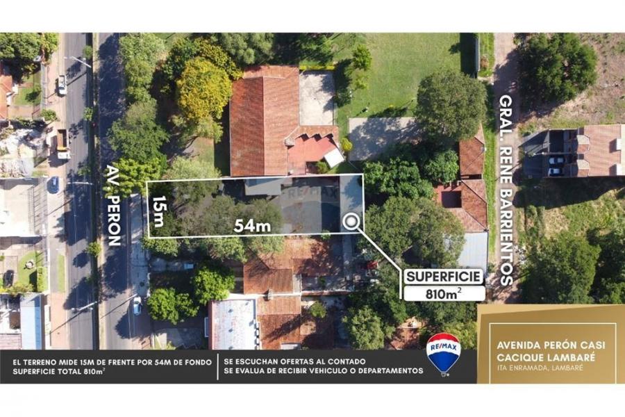 Foto Terreno en Venta en ITA ENRAMADA, Lambaré, Central - U$D 200.000 - TEV2264 - BienesOnLine