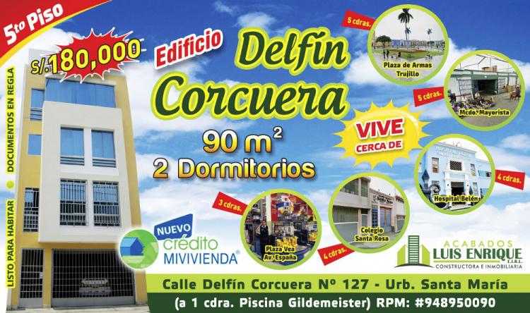 Foto Departamento en Venta en Trujillo, Trujillo, Trujillo - S/. 180.000 - DEV16769 - BienesOnLine