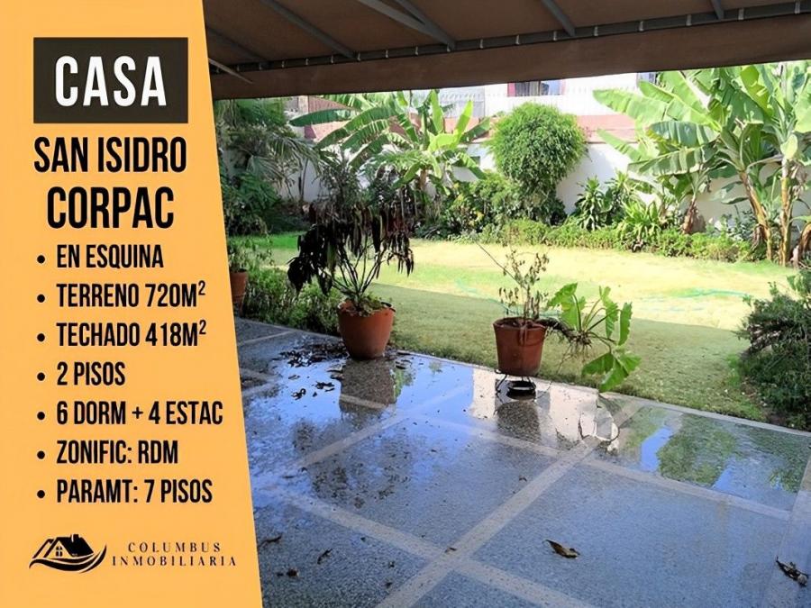Foto Casa en Venta en Corpac, San Isidro, Lima - U$D 1.692.000 - CAV37335 - BienesOnLine