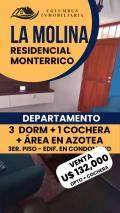 Departamento en Venta en RESIDENCIAL MONTERRICO La Molina