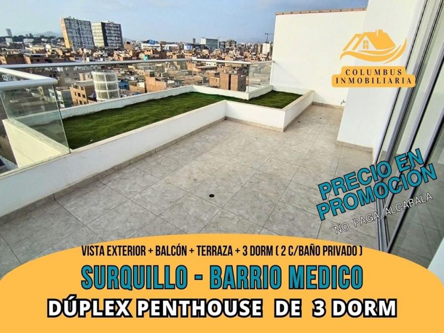 Foto Departamento en Venta en Barrio Medico, Surquillo, Lima - S/. 696.000 - DEV40397 - BienesOnLine