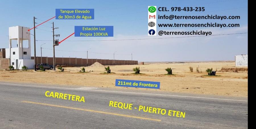 Foto Terreno en Venta en REQUE, CHICLAYO, Lambayeque - U$D 4.086.000 - TEV27289 - BienesOnLine