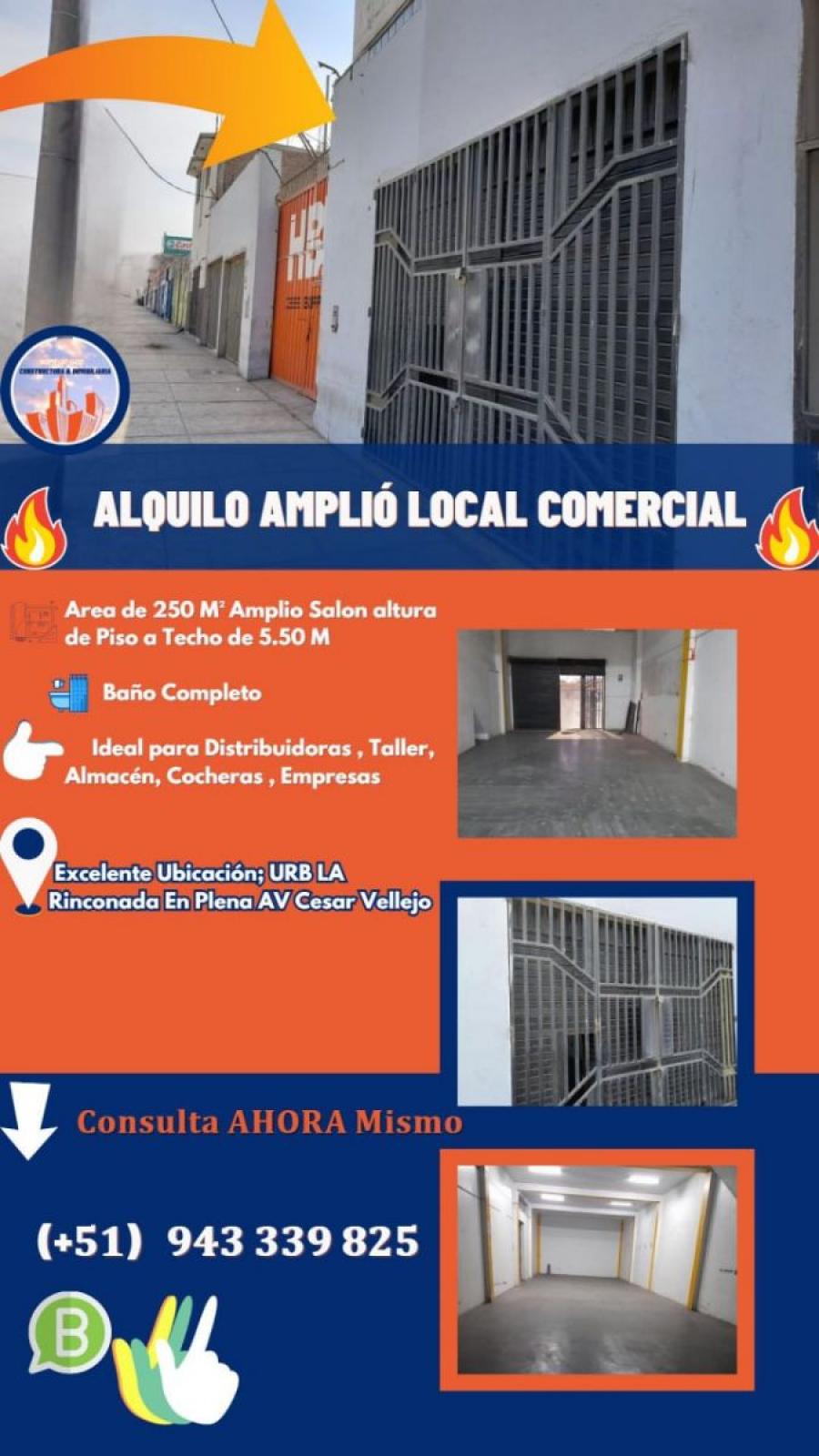 Foto Local en Alquiler en trujillo, La Libertad, Trujillo - LOA36989 - BienesOnLine