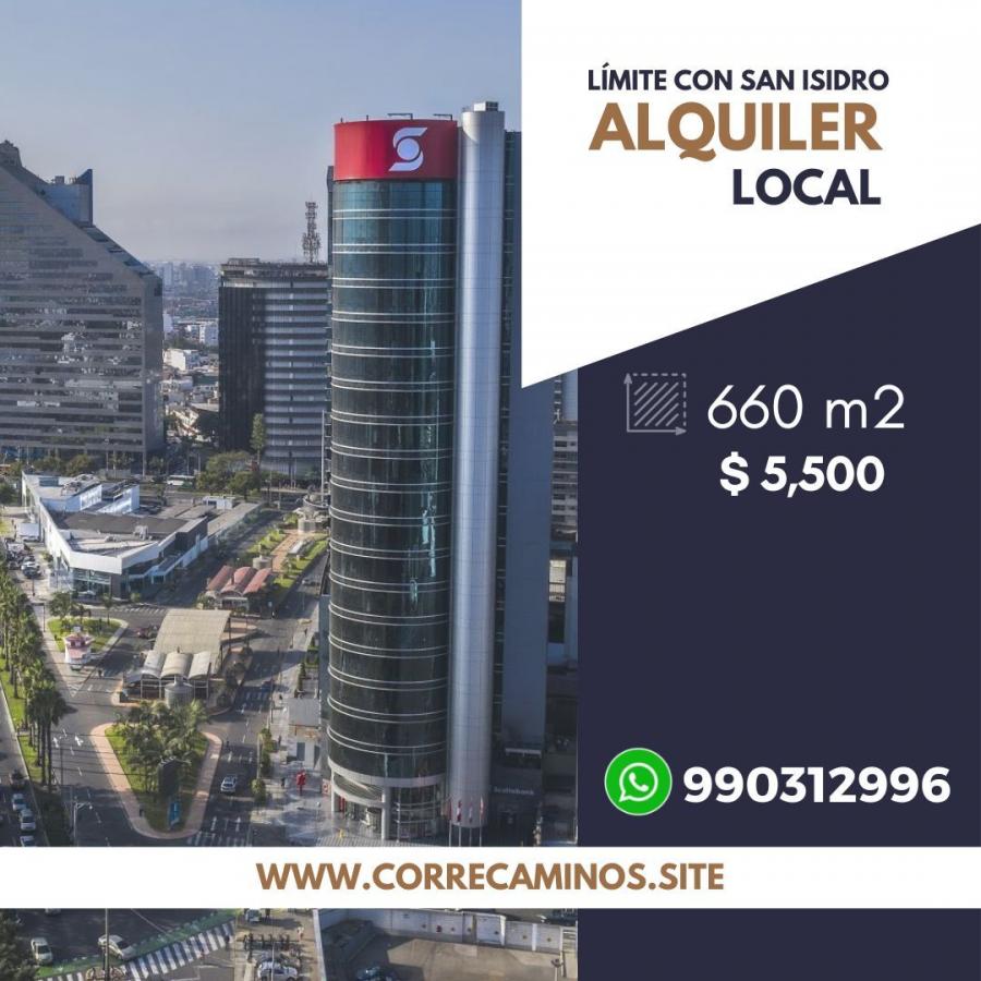 Foto Deposito en Alquiler en San Isidro, Lima, Lima - U$D 5.500 - DPA36975 - BienesOnLine