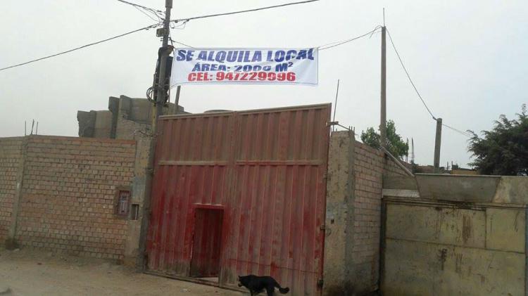 Foto Local en Alquiler en Puente Piedra, Puente Piedra, Lima - 2000 hectareas - S/. 4.500 - LOA18511 - BienesOnLine