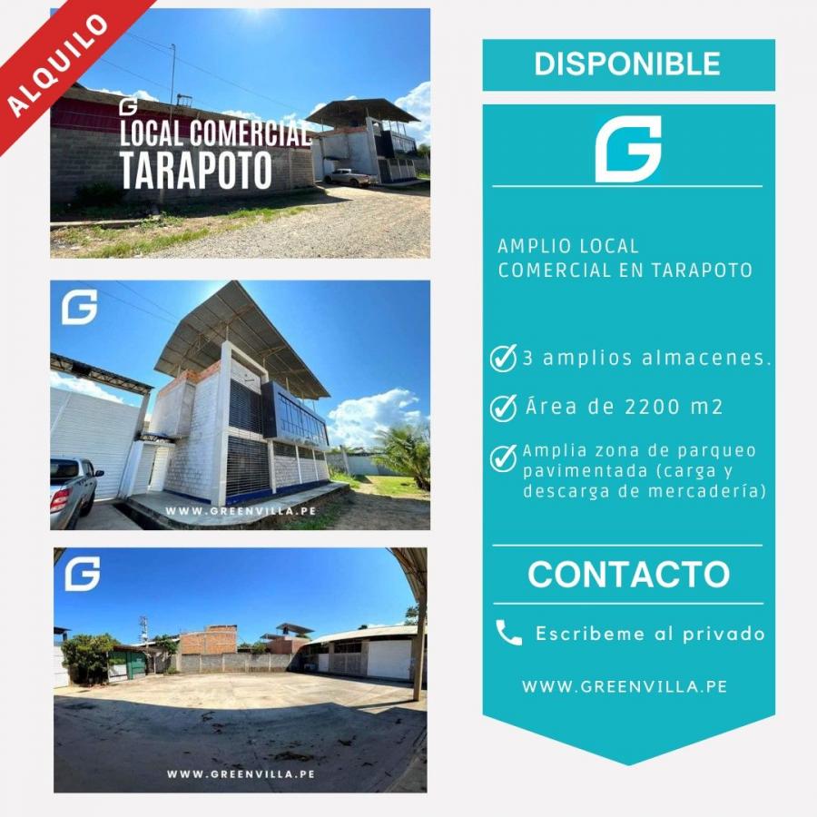 Foto Local en Alquiler en lamas, Tarapoto, San Martin - U$D 2.990 - LOA38249 - BienesOnLine