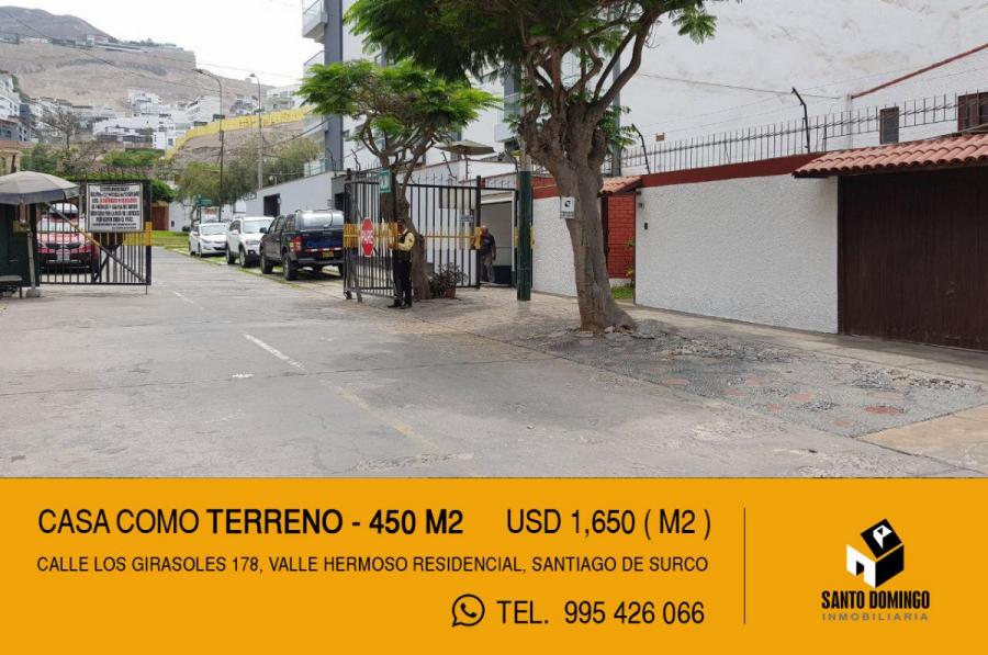 Foto Casa en Venta en surco, Santiago De Surco, Lima - U$D 1.650 - CAV30382 - BienesOnLine