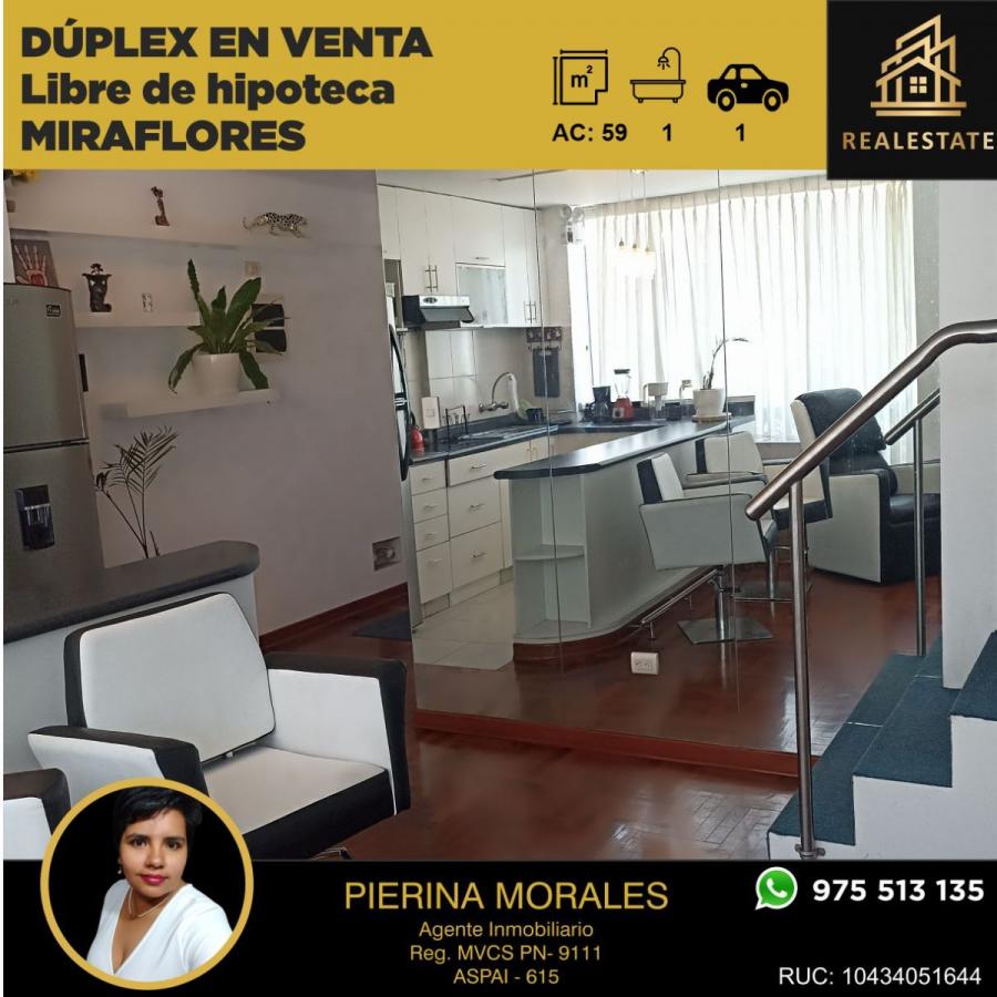 Foto Departamento en Venta en miraflores, Miraflores, Lima - U$D 125.000 - DEV38626 - BienesOnLine