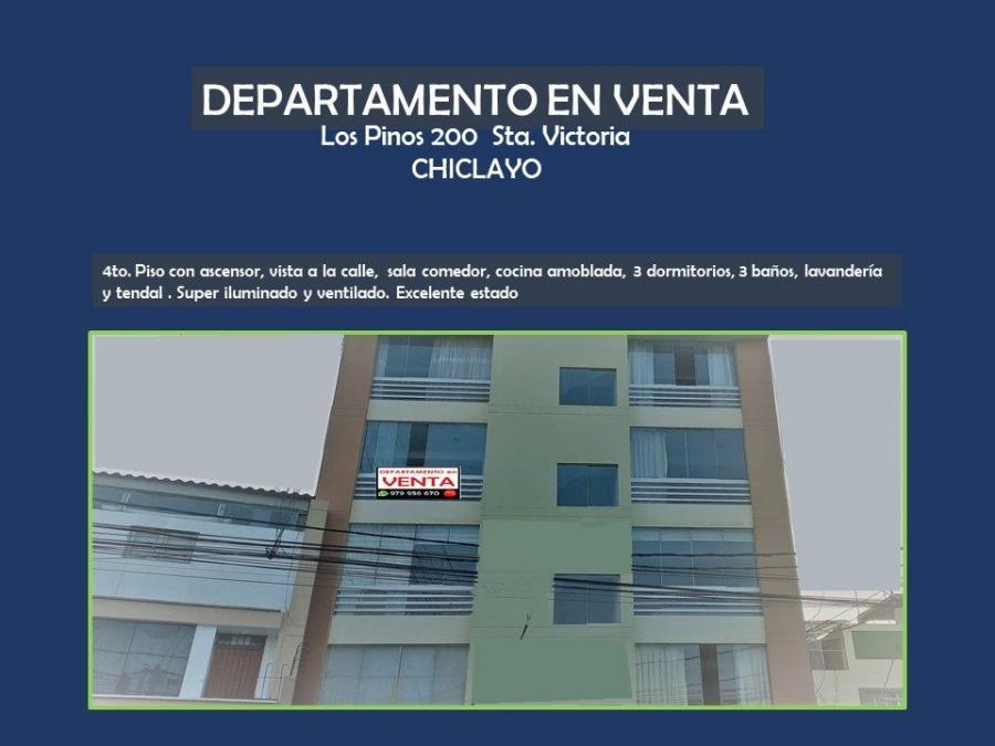 Foto Departamento en Venta en Chiclayo, Chiclayo - U$D 120.000 - DEV37504 - BienesOnLine