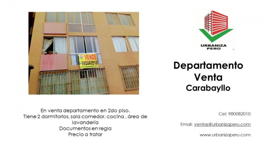 Foto Departamento en Venta en Carabayllo, Lima - S/. 125.000 - DEV35562 - BienesOnLine