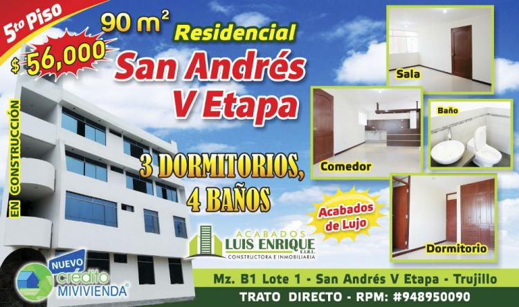 Foto Departamento en Venta en Trujillo, Victor Larco Herrera, Trujillo - U$D 56.000 - DEV15835 - BienesOnLine