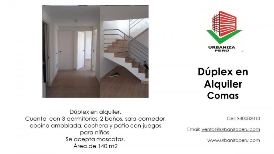 Foto Departamento en Alquiler en Comas, Lima - S/. 1.800 - DEA34947 - BienesOnLine