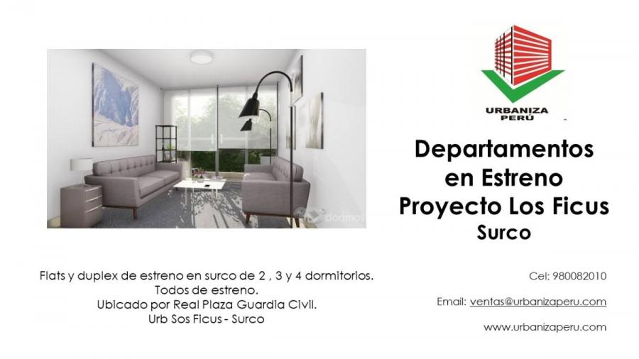 Foto Departamento en Venta en Santiago De Surco, Lima - U$D 165.000 - DEV34872 - BienesOnLine
