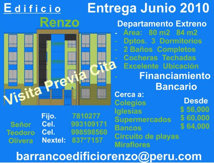 Foto Departamento en Venta en Barranco, Barranco, Lima - U$D 56 - DEV2712 - BienesOnLine