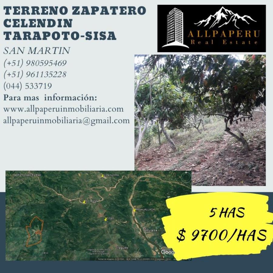 Foto Terreno en Venta en Zapatero, Lamas - 5 hectareas - U$D 9.700 - TEV31411 - BienesOnLine