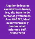 Local en Alquiler en Nazca Nazca