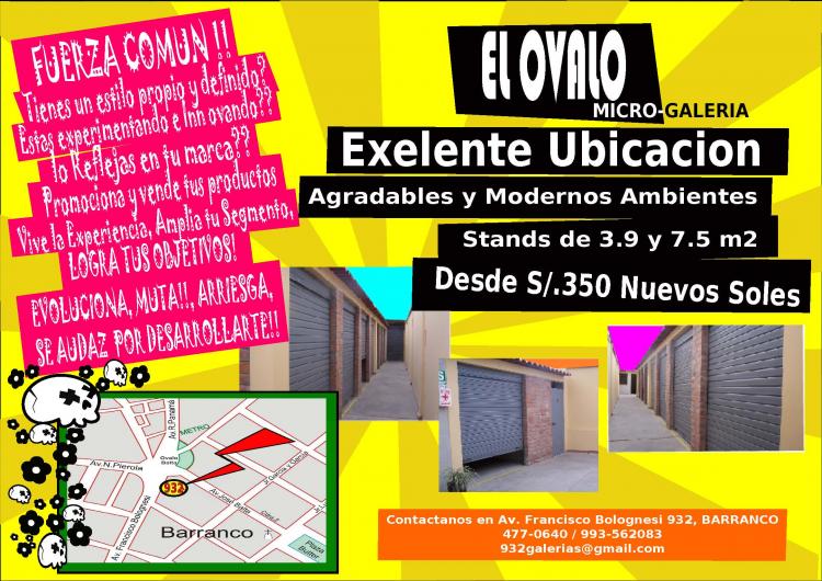 Foto Local en Alquiler en Barranco, Barranco, Lima - S/. 350 - LOA3435 - BienesOnLine