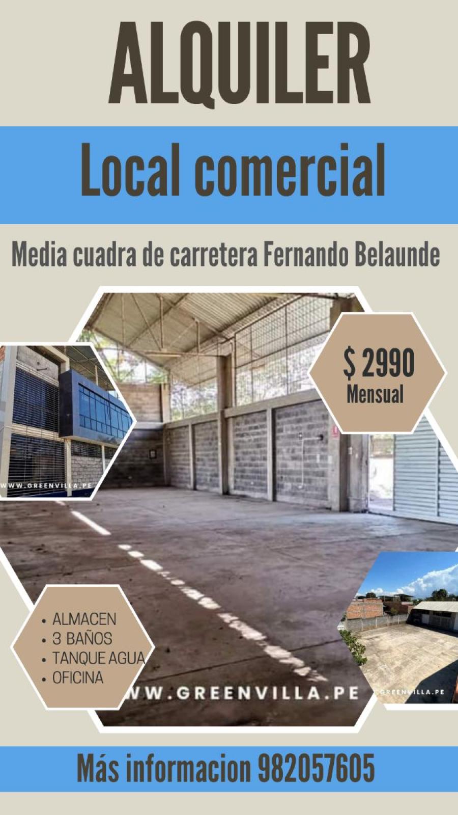 Foto Local en Alquiler en Tarapoto, Tarapoto, San Martin - U$D 2.990 - LOA38520 - BienesOnLine