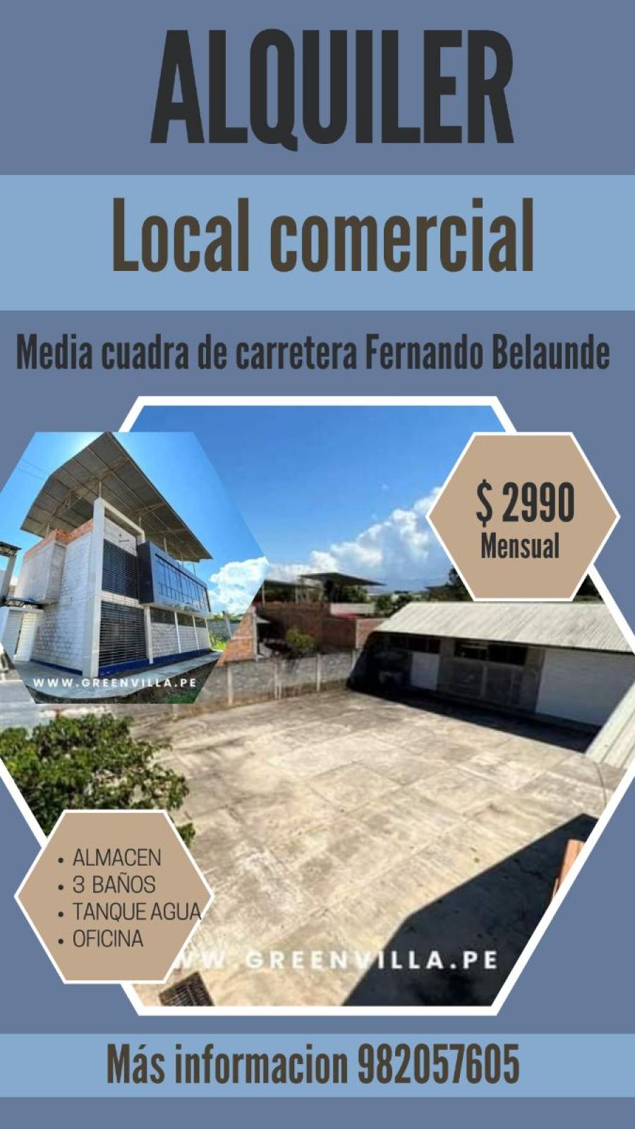 Foto Local en Alquiler en Tarapoto, Tarapoto, San Martin - U$D 2.990 - LOA38528 - BienesOnLine