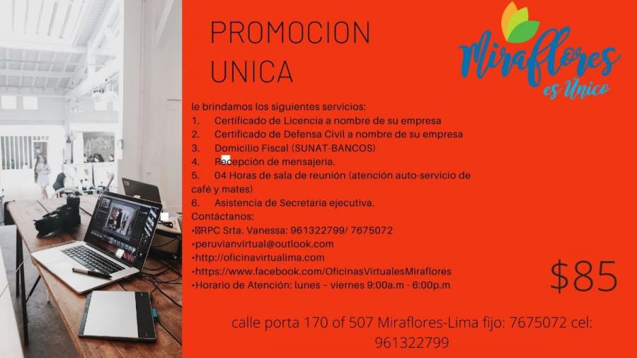 Foto Oficina en Venta en MIRAFLORES, Lima, Lima - U$D 85 - OFV35478 - BienesOnLine