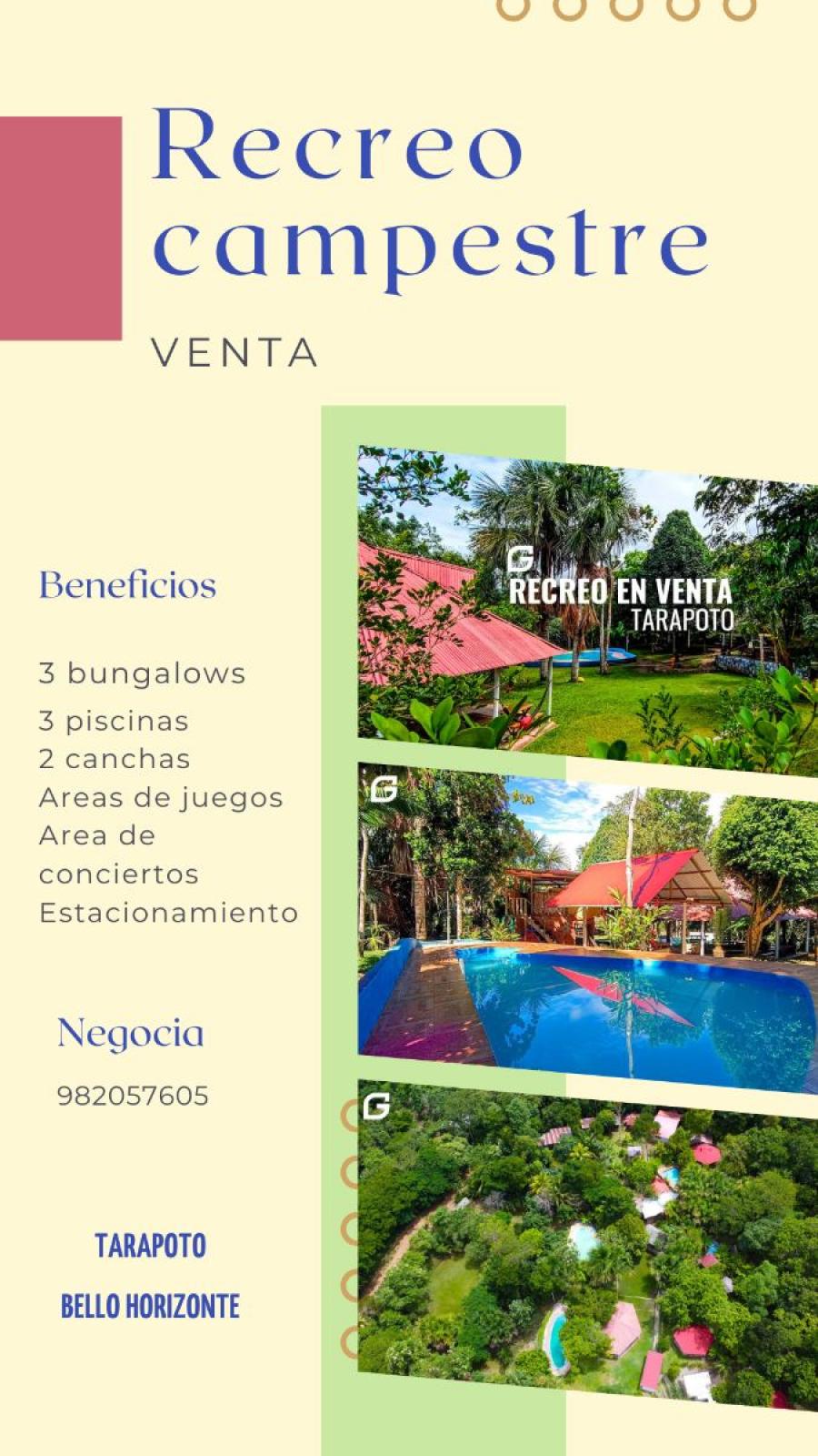 Foto Terreno en Venta en Tarapoto, Tarapoto, San Martin - S/. 1.300.000 - TEV39053 - BienesOnLine