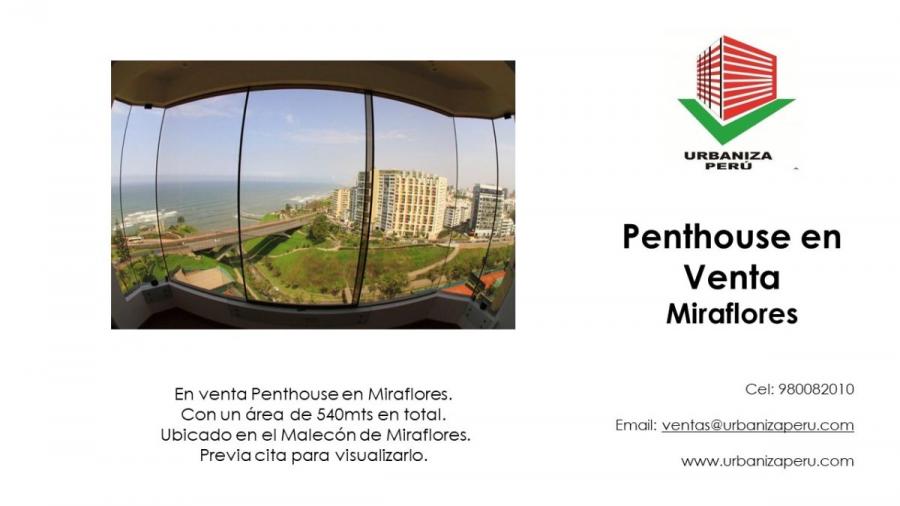 Foto Departamento en Venta en Miraflores, Lima - U$D 1.200.000 - DEV34858 - BienesOnLine