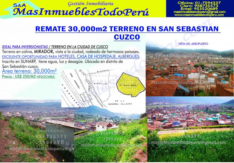Foto Hotel en Venta en SAN SEBASTIAN, San Sebastian, Cusco - U$D 250 - HOV25151 - BienesOnLine