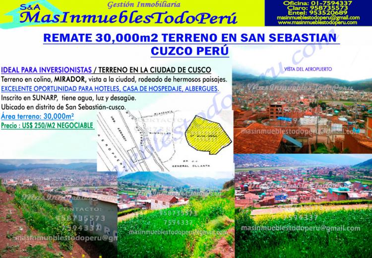 Foto Terreno en Venta en San Sebastian, Cusco - U$D 250 - TEV25616 - BienesOnLine