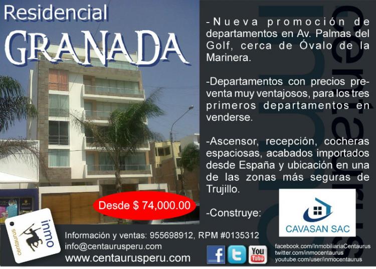 Foto Departamento en Venta en Palmas del Golf, Victor Larco Herrera, Trujillo - U$D 74.000 - DEV7712 - BienesOnLine