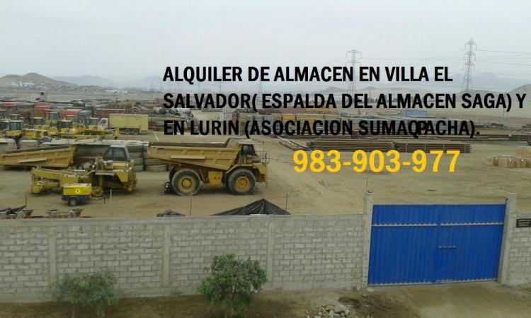 Foto Industrial en Alquiler en LURIN, Lurin, Lima - 1 hectareas - U$D 4.900 - INA21132 - BienesOnLine
