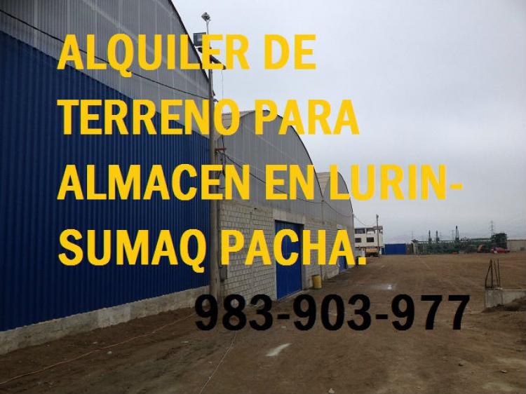 Foto Industrial en Alquiler en LURIN, Lurin, Lima - U$D 2.672 - INA21133 - BienesOnLine