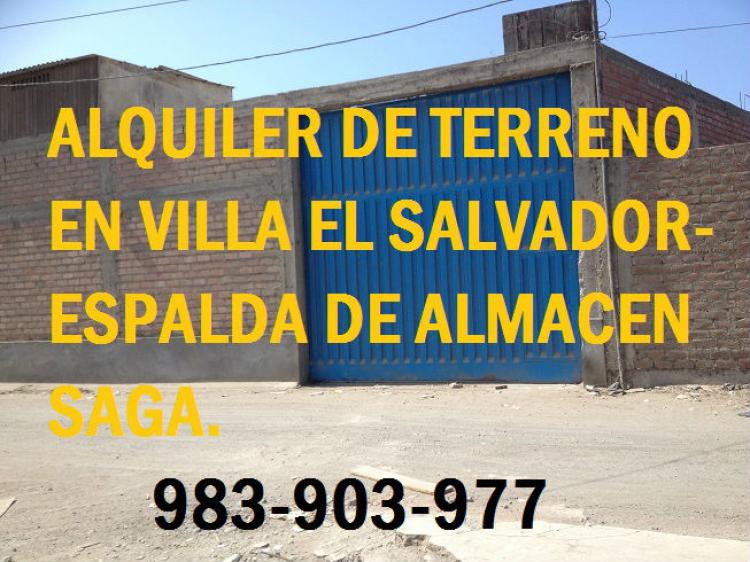 Foto Industrial en Alquiler en VILLA EL SALVADOR, Villa El Salvador, Lima - U$D 1.575 - INA21135 - BienesOnLine