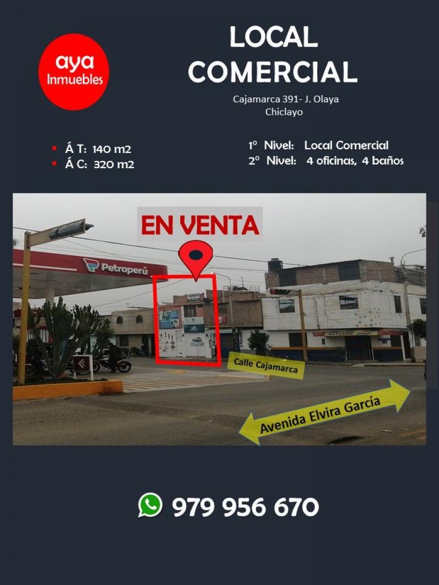Foto Edificio en Venta en Chiclayo, Chiclayo, Chiclayo - U$D 125.000 - EDV37861 - BienesOnLine