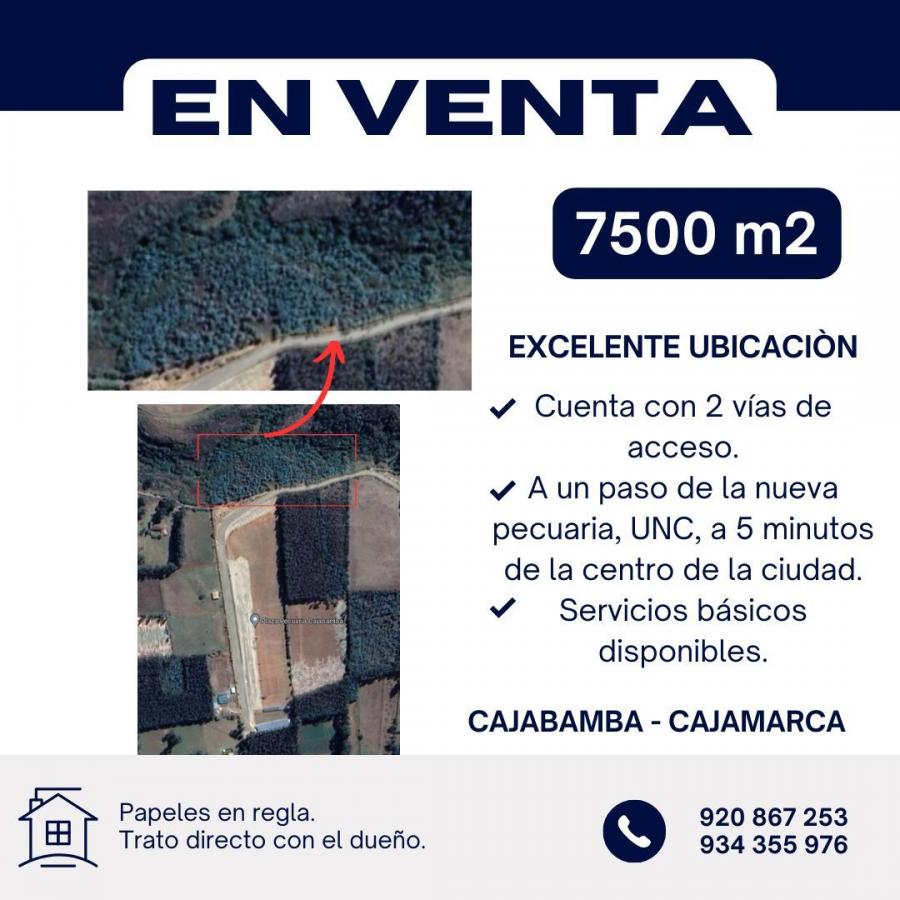 Foto Terreno en Venta en CAJABAMBA, CAJABAMBA, Cajabamba - U$D 290.000 - TEV37299 - BienesOnLine