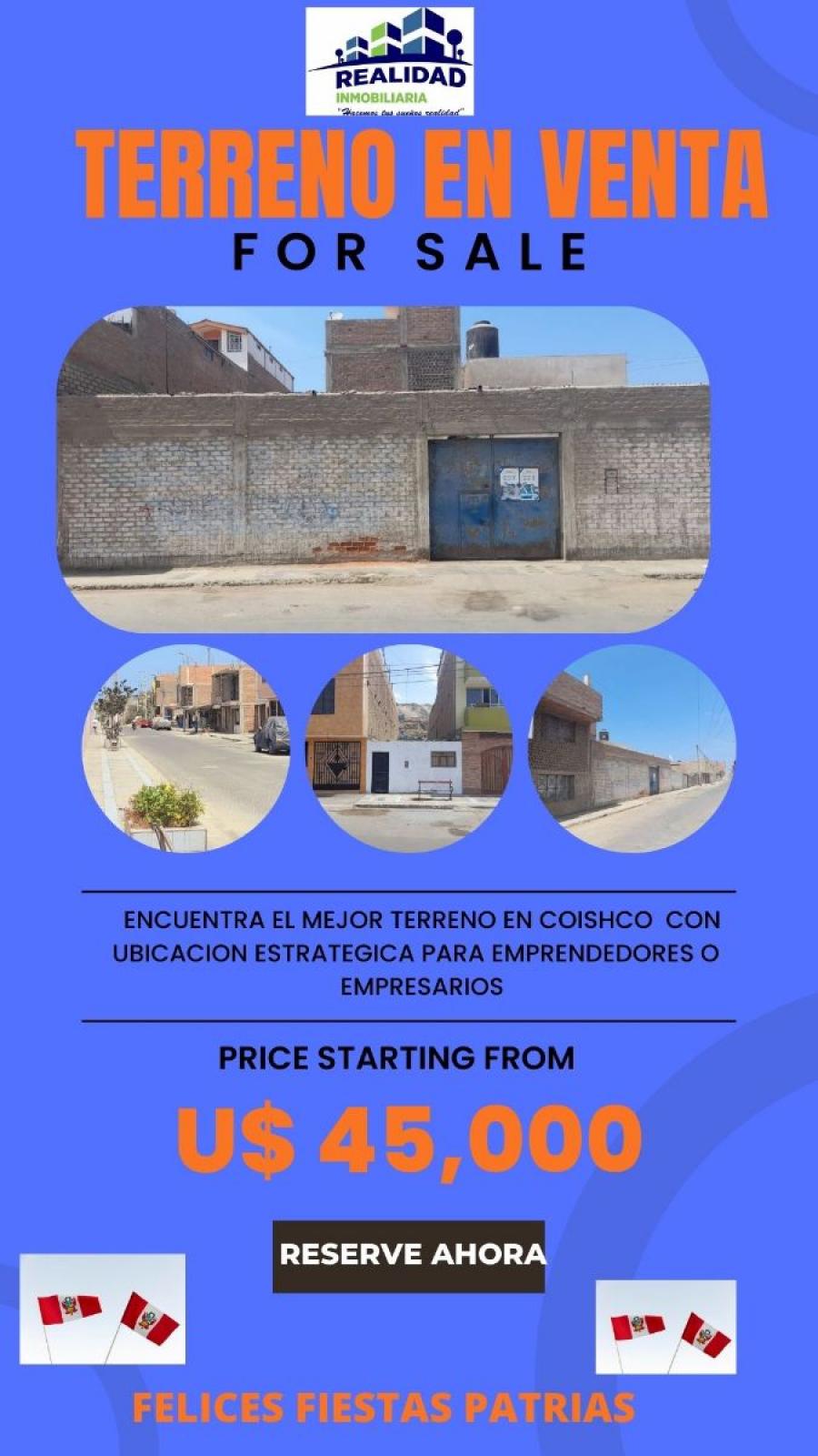 Foto Terreno en Venta en COISHCO, Chimbote, Santa - U$D 39.000 - TEV37436 - BienesOnLine