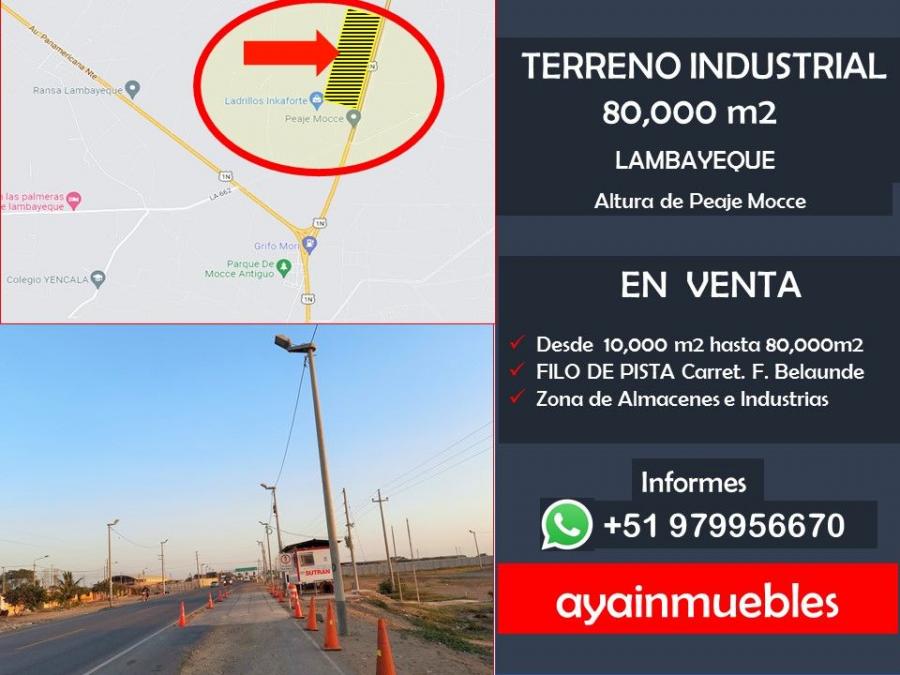 Foto Terreno en Venta en Lambayeque, Mocce, Lambayeque - U$D 80 - TEV36328 - BienesOnLine