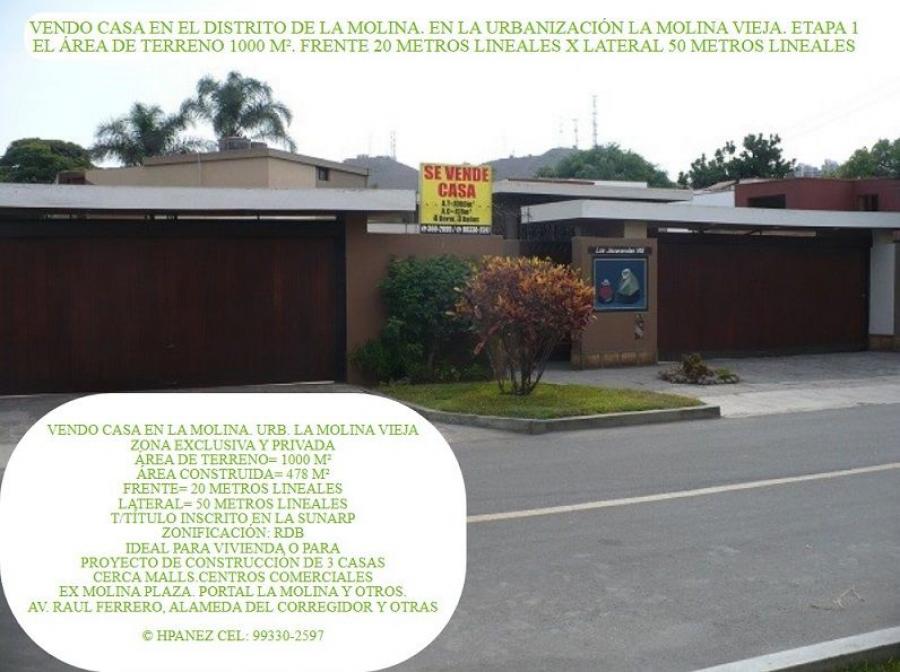 Foto Casa en Venta en LA MOLINA, La Molina, Lima - U$D 1.100.000 - CAV37437 - BienesOnLine