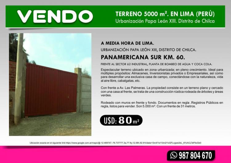 Foto Terreno en Venta en Chilca, Lima, Lima - U$D 400.000 - TEV17206 - BienesOnLine