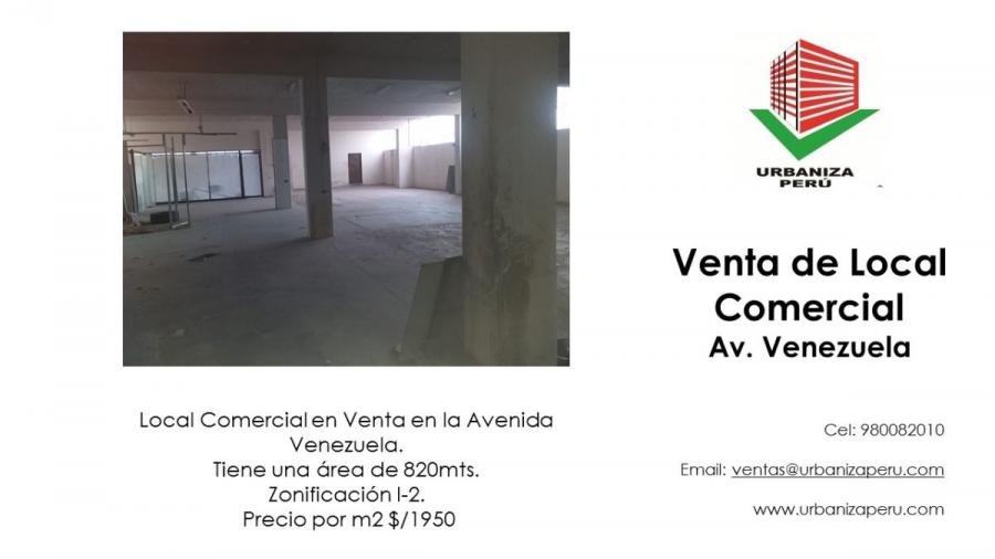 Foto Local en Venta en Cercado de Lima, Lima, Lima - U$D 1.950 - LOV34828 - BienesOnLine